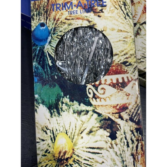 Lot of 3 Boxes Vintage Icicles Trim-A-Tree Foil Silver Christmas Tree Tinsel NOS - Picture 3 of 10